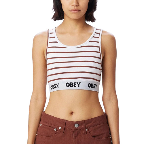 Obey Γυναικείο crop μπλουζάκι Lisa Rib Tank